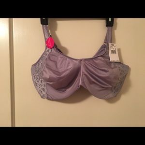 2/$30 Bali 40g amethyst underwire bra